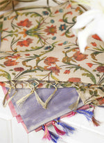 Load image into Gallery viewer, Printed silk kota saree from Banaras