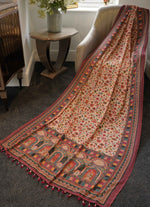 Load image into Gallery viewer, Shikhargacha Printed Linen Saree