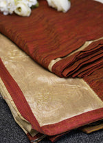 Load image into Gallery viewer, Bangladeshi hand embroidary raw silk saree