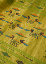 Load image into Gallery viewer, Paithani cotton saree