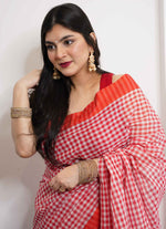 Load image into Gallery viewer, Gamsa pattern Tangail cotton saree