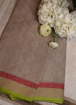 Load image into Gallery viewer, Skin print pure cotton saree