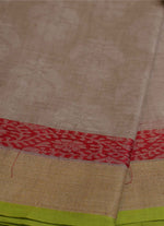 Load image into Gallery viewer, Skin print pure cotton saree