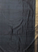 Load image into Gallery viewer, Ikat silk Black and white saree