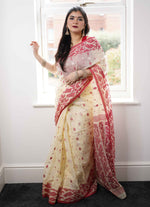 Load image into Gallery viewer, Indian Jamdani Saree