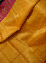 Load image into Gallery viewer, Banarasi silk saree in Bashanti and fusia pink