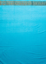 Load image into Gallery viewer, Khaddi Georgette Saree in Firoja and Copper