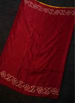 Load image into Gallery viewer, Basanti and red Modal silk saree