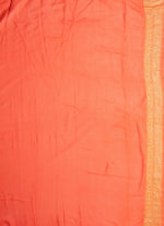 Load image into Gallery viewer, Khadi Georgette Saree in Pinkish orange.