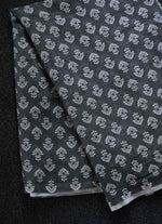 Load image into Gallery viewer, Gray Printed Linen Saree