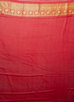 Load image into Gallery viewer, Buta Khadi Georgette Saree in Red