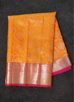 Load image into Gallery viewer, Semi gadwal silk saree