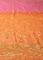 Load image into Gallery viewer, Dual Shade Khadi Georgette Saree