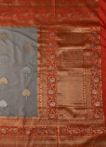 Load image into Gallery viewer, Kadwa weave Banarasi silk saree