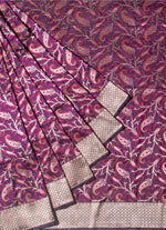 Load image into Gallery viewer, Exclusive Hand woven Banarasi Silk Saree