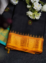 Load image into Gallery viewer, Gonga jamuna Border gadwal slik saree