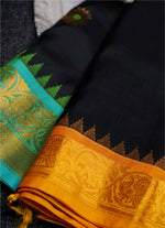 Load image into Gallery viewer, Gonga jamuna Border gadwal slik saree