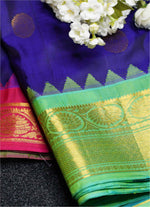 Load image into Gallery viewer, Gongga jamuna Border gadwal slik saree