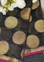 Load image into Gallery viewer, Kanjipuram raw silk saree