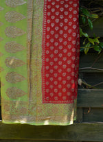 Load image into Gallery viewer, Banarasi Khaddi Georgette Saree