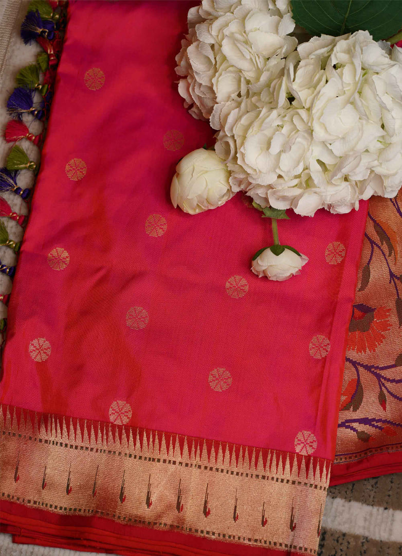 Pure Pythani silk saree