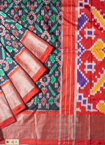 Load image into Gallery viewer, Ponchompali Ikat silk saree
