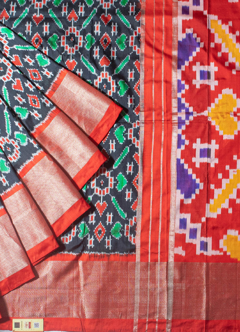 Ponchompali Ikat silk saree