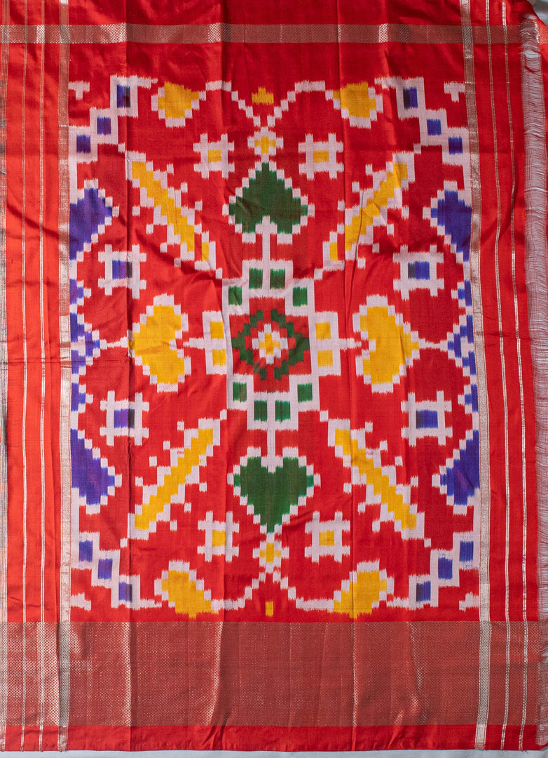 Ponchompali Ikat silk saree