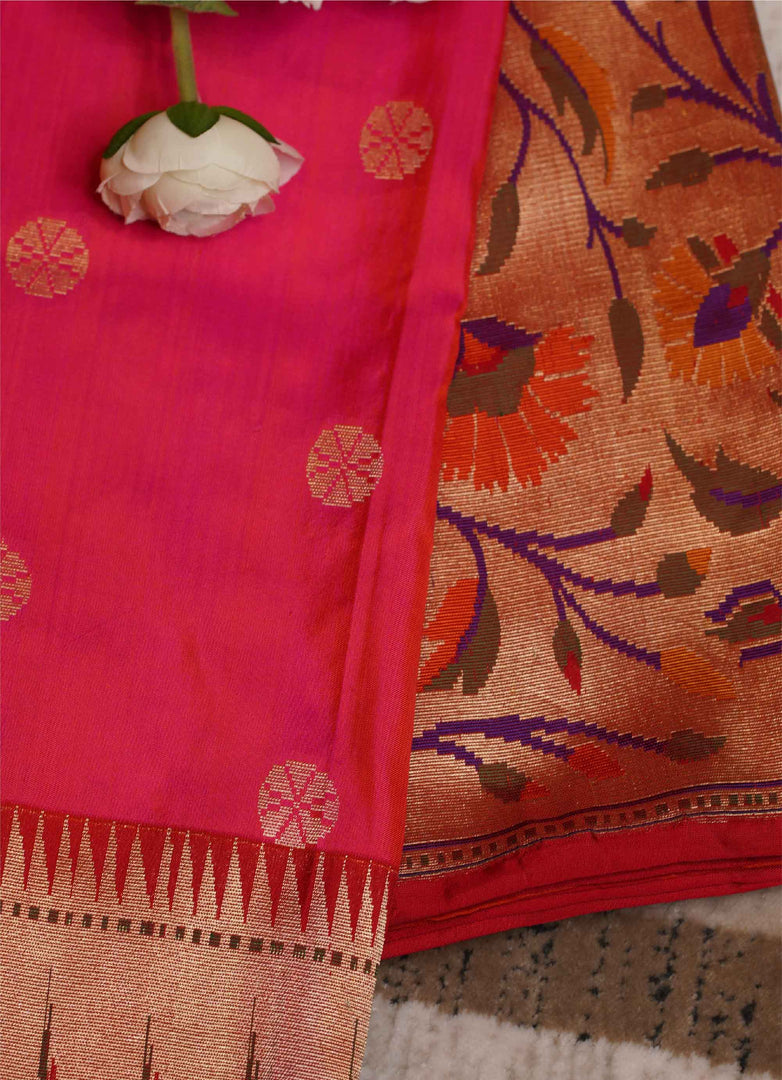 Pure Pythani silk saree