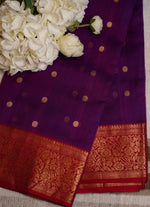 Load image into Gallery viewer, Chanderi silk saree
