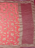 Load image into Gallery viewer, All over work Khaddi Georgette Saree
