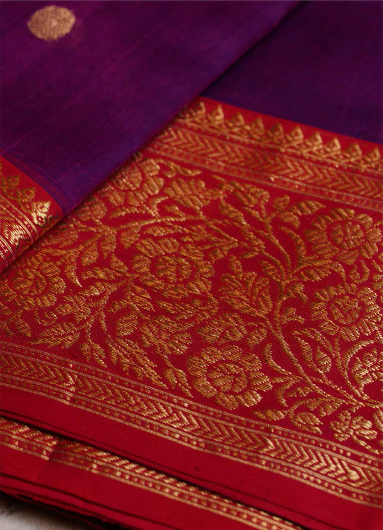 Chanderi silk saree