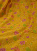 Load image into Gallery viewer, Banarasi embroidery half silk saree
