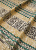 Load image into Gallery viewer, Light Green Printed Saree
