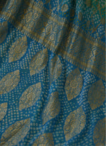 Load image into Gallery viewer, Bandhani Khaddi Georgette saree
