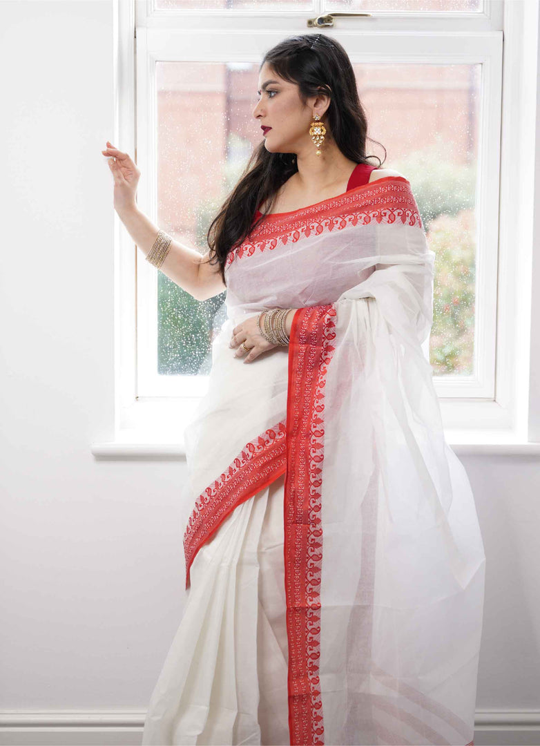 Tangail Pure Cotton Saree