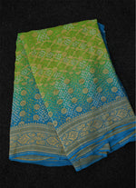 Load image into Gallery viewer, Bandhani Khaddi Georgette saree
