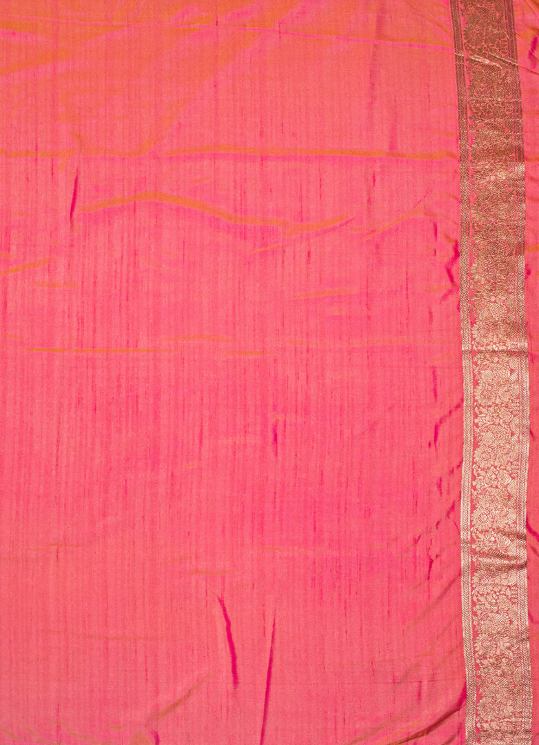 Hand Woven Banarasi slik saree