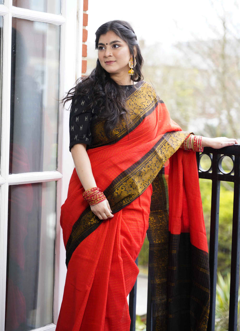 Shugandhi Cotton saree fro Banaras