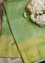 Load image into Gallery viewer, Kanjivaram silk saree
