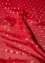 Load image into Gallery viewer, Buta Khadi Georgette Saree in Red
