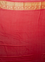 Load image into Gallery viewer, Buta Khadi Georgette Saree in Red
