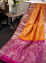 Load image into Gallery viewer, Semi gadwal silk saree
