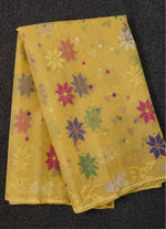 Load image into Gallery viewer, Handoven Multicolor Dhakai jamdani Pure cotton saree
