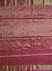 Striped Banarasi silk
