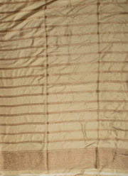 Copper Banarasi silk saree