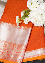 Load image into Gallery viewer, Banarsi cotton saree
