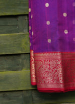 Load image into Gallery viewer, Exclusive Wedding Chanderi Silk Saree from Banaras
